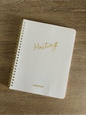 Hosting Spiral Notebook from SIMPLIFIED BY EMILY LEY!